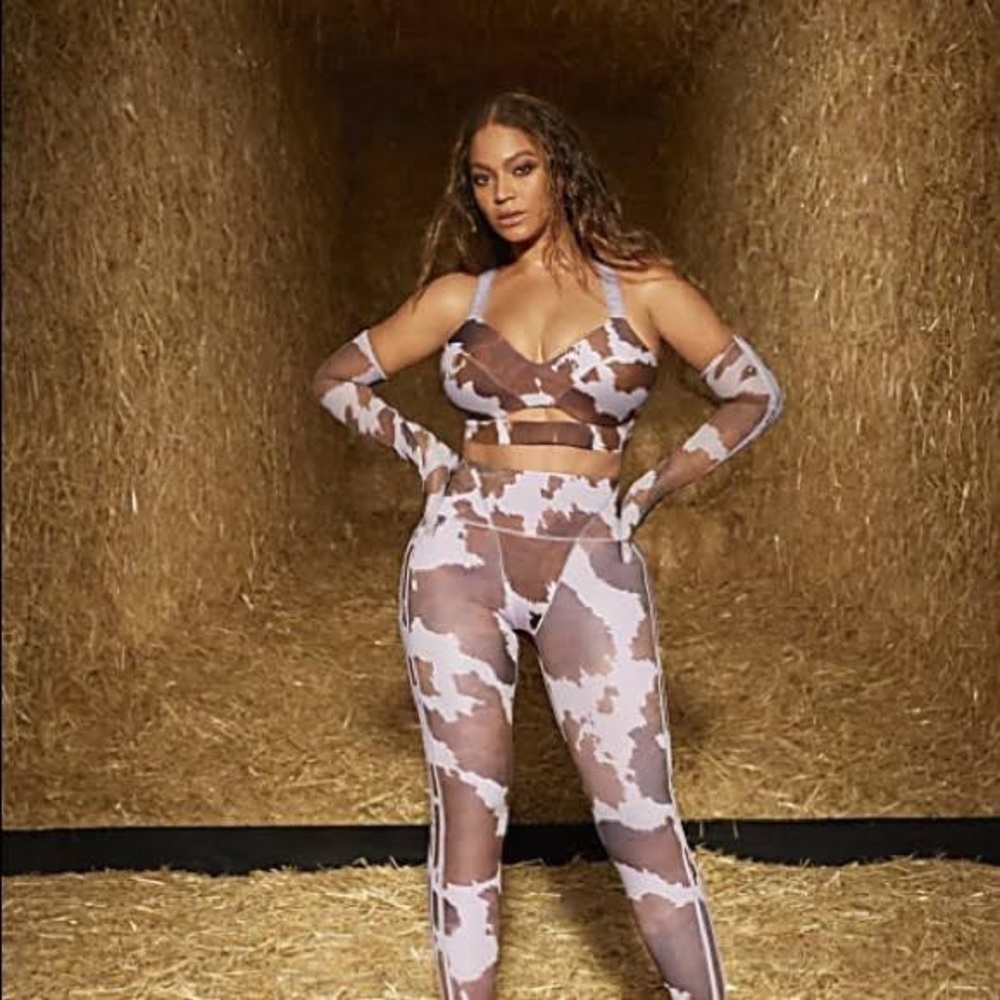 Ivy Park Cow Print Bra